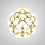 Подвесная люстра MESH D85 Gold от ImperiumLoft