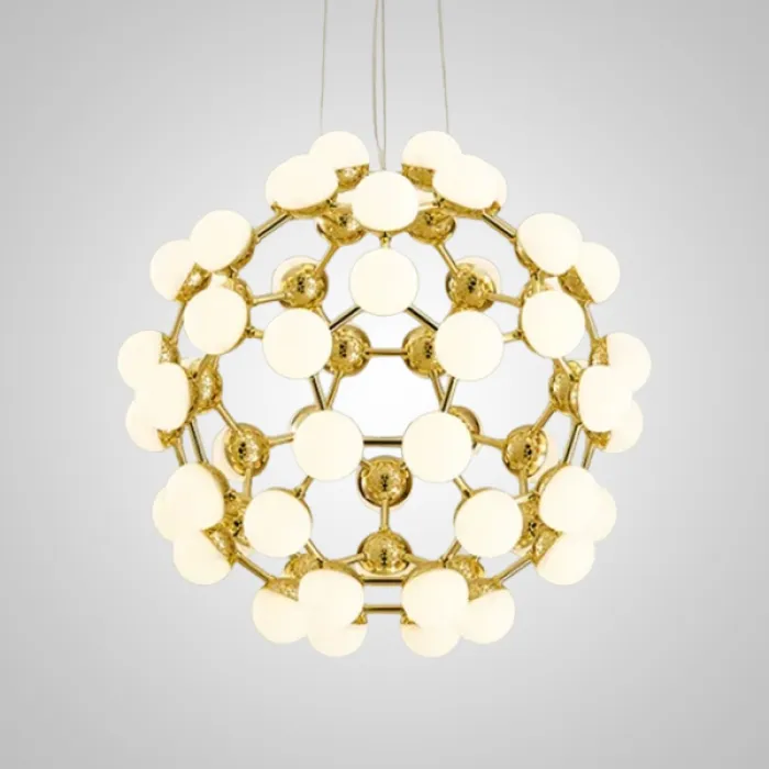 Подвесная люстра MESH D85 Gold от ImperiumLoft