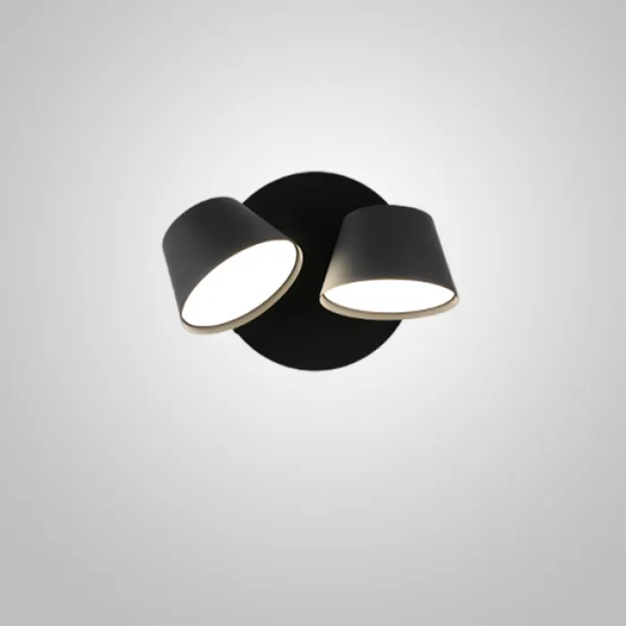 Бра PAIL L2 Black от ImperiumLoft