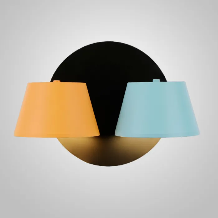 Бра PAIL L2 Yellow Blue от ImperiumLoft