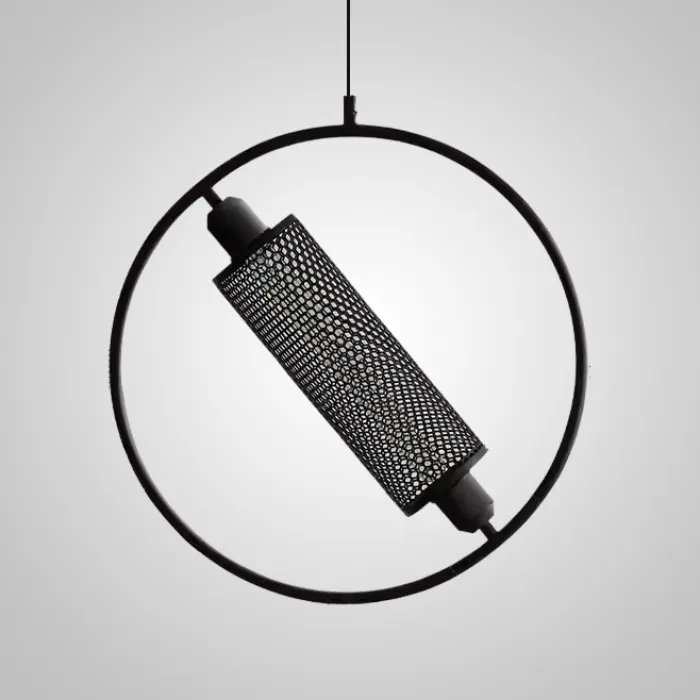 Подвесной светильник RESIST L45 Black от ImperiumLoft