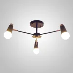 Люстра на штанге ROTARY L3 Black от ImperiumLoft