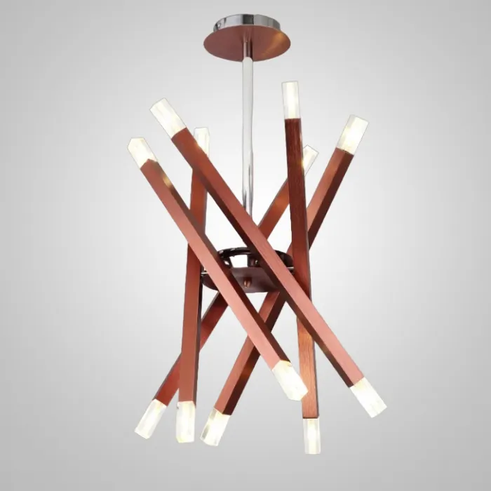 Люстра на штанге SNAP D25 Copper от ImperiumLoft