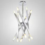 Люстра на штанге SNAP D25 Silver от ImperiumLoft