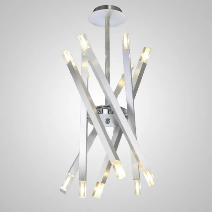 Люстра на штанге SNAP D25 Silver от ImperiumLoft