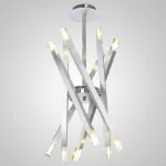 Люстра на штанге SNAP D62 Silver от ImperiumLoft