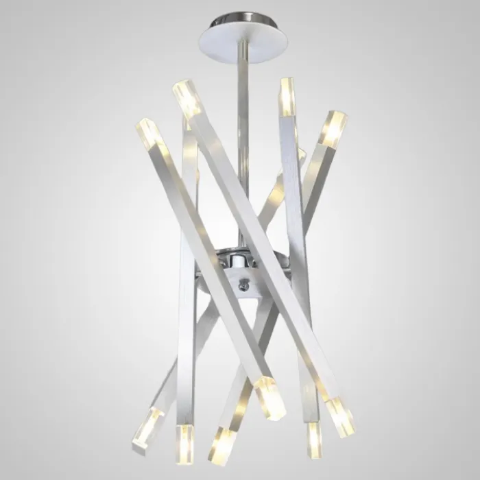Люстра на штанге SNAP D62 Silver от ImperiumLoft