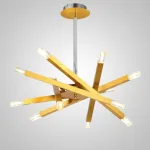 Люстра на штанге SNAP D62 Gold от ImperiumLoft