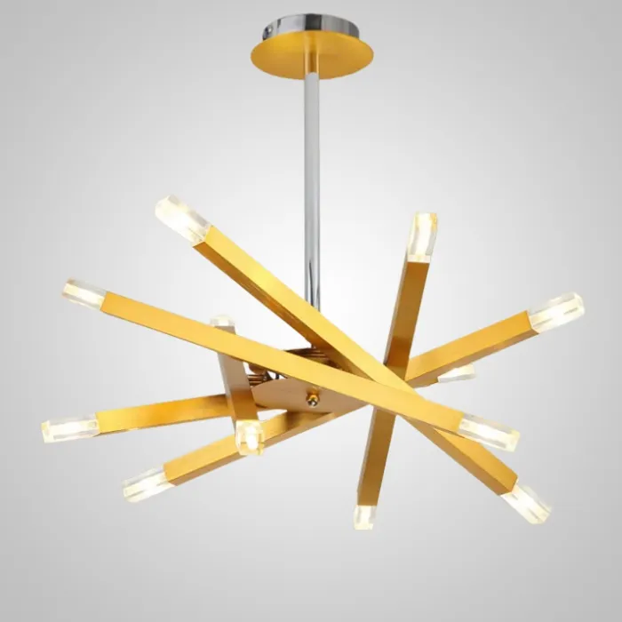 Люстра на штанге SNAP D62 Gold от ImperiumLoft
