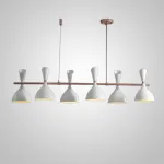 Подвесной реечный светильник TRUMPET LINE L130 White от ImperiumLoft