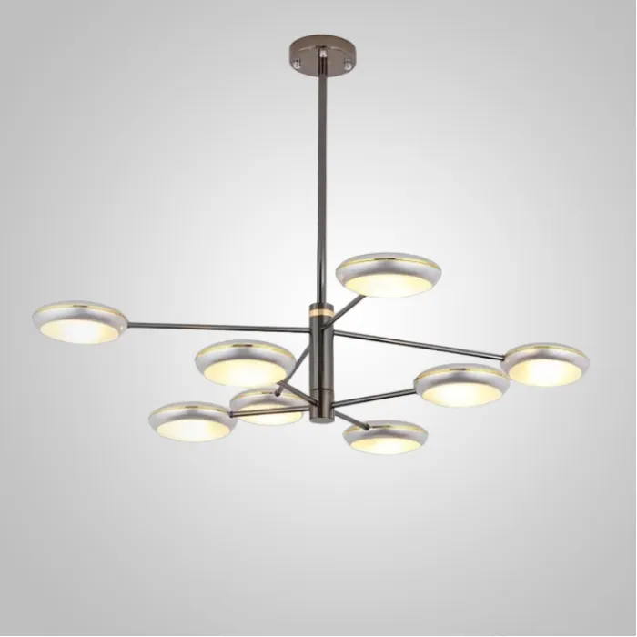 Люстра на штанге DRAMMEN D90 Silver от ImperiumLoft