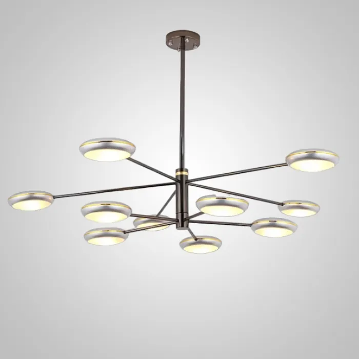Люстра на штанге DRAMMEN D120 Silver от ImperiumLoft