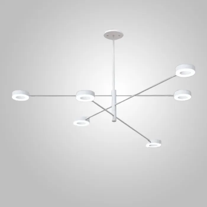 Подвесная люстра ATISSA S 6 D115 White от ImperiumLoft
