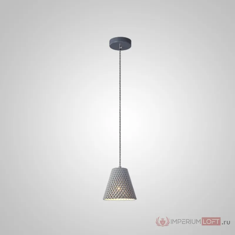 Подвесной светильник HASSA D12 Grey от ImperiumLoft