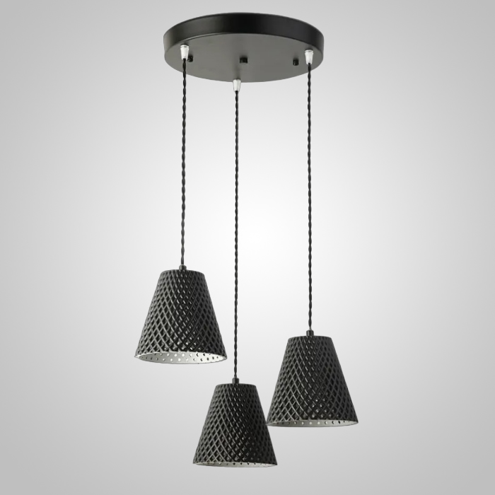 Подвесной светильник HASSA D30 Black от ImperiumLoft