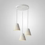 Подвесной светильник HASSA D30 White от ImperiumLoft