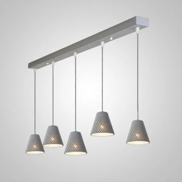 Подвесной светильник HASSA L100 Grey от ImperiumLoft