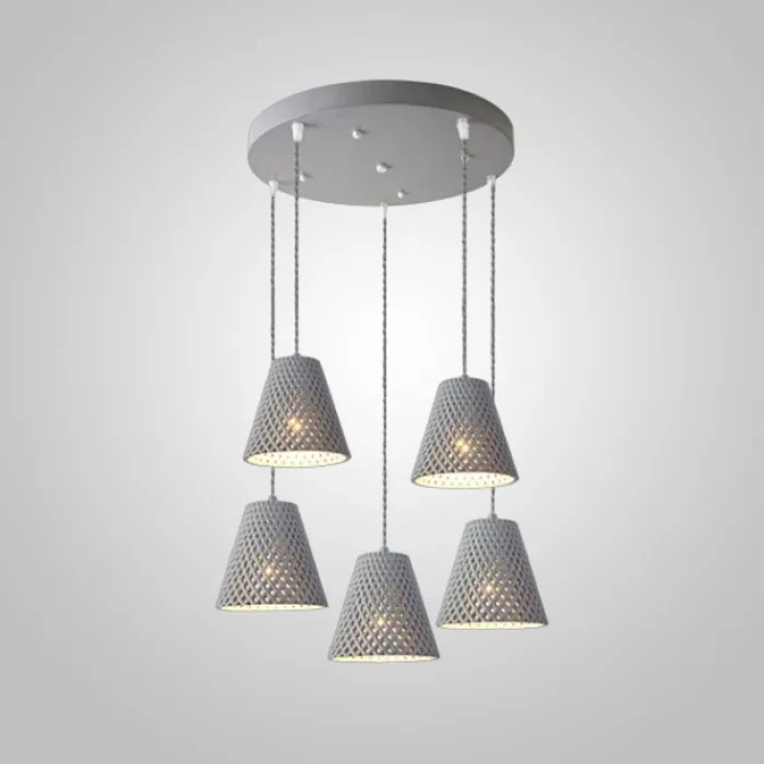 Подвесной светильник HASSA D60 Grey от ImperiumLoft