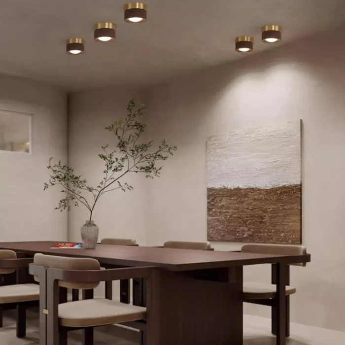 Точечный светильник WOODSPOT DARK Накладной от ImperiumLoft