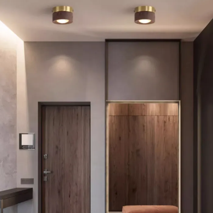 Точечный светильник WOODSPOT DARK Накладной от ImperiumLoft