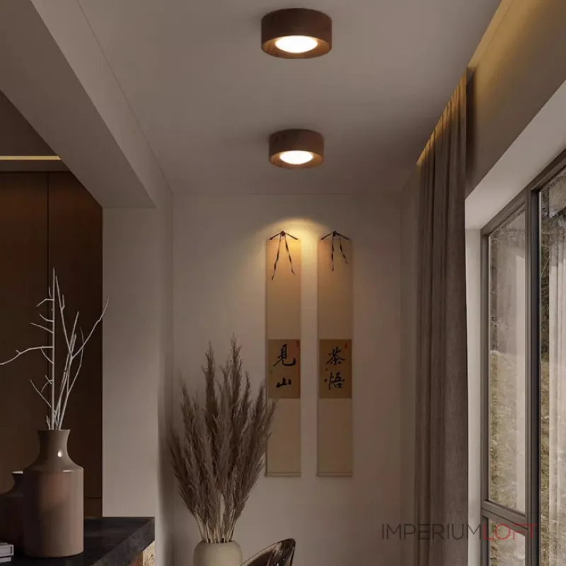 Точечный светильник WOODSPOT DARK Накладной