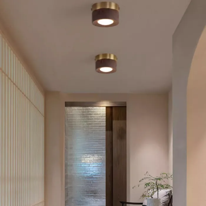Точечный светильник WOODSPOT DARK Накладной от ImperiumLoft