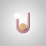 Бра COLLE L1 Pink от ImperiumLoft