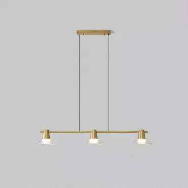 Реечный, рядный светильник CICLA LONG L100 Brass от ImperiumLoft