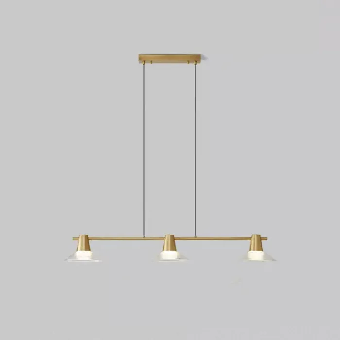 Реечный, рядный светильник CICLA LONG L100 Brass от ImperiumLoft