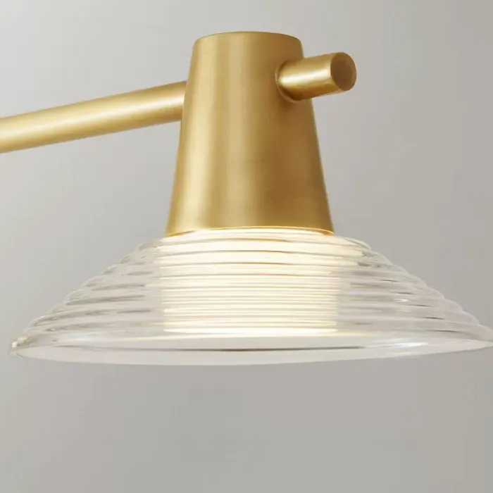 Реечный, рядный светильник CICLA LONG L100 Brass от ImperiumLoft