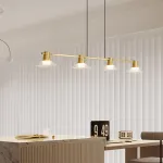 Реечный, рядный светильник CICLA LONG L100 Brass от ImperiumLoft