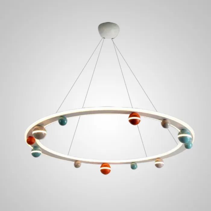 Кольцевые люстры и светильники CAKE RING D60 от ImperiumLoft