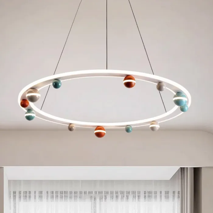 Кольцевые люстры и светильники CAKE RING D60 от ImperiumLoft
