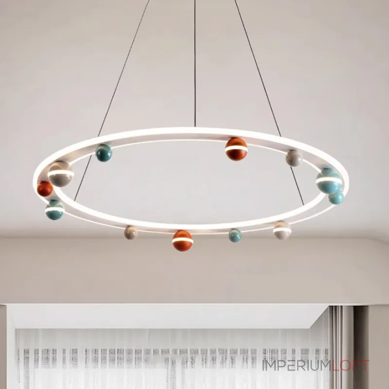 Кольцевые люстры и светильники CAKE RING D80