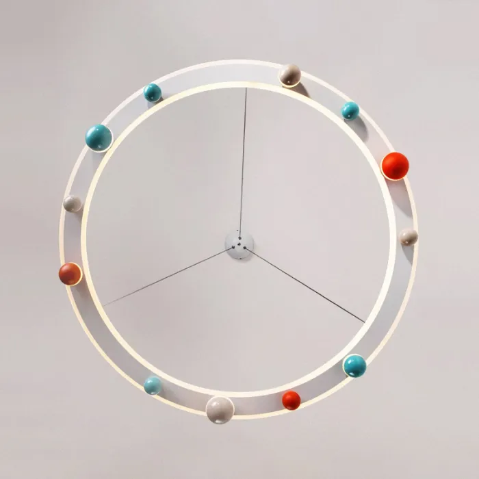 Кольцевые люстры и светильники CAKE RING D60 от ImperiumLoft