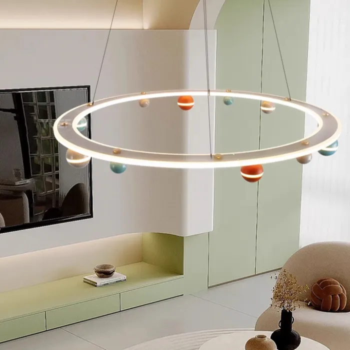 Кольцевые люстры и светильники CAKE RING D60 от ImperiumLoft