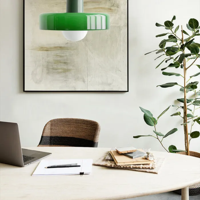 Подвесной светильник COLLAR Yellow Green от ImperiumLoft