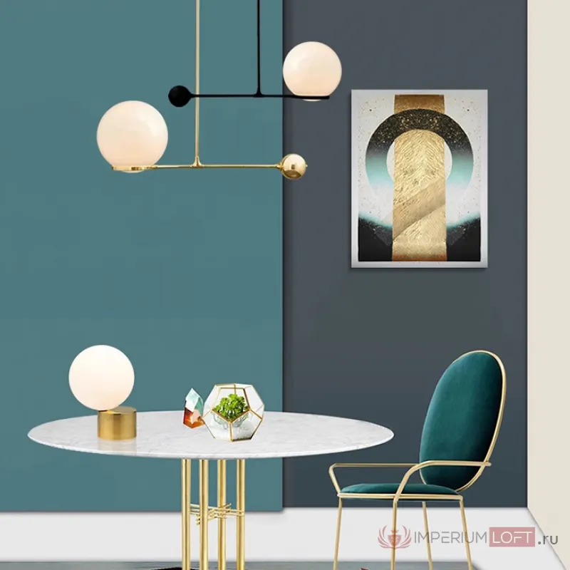 Подвесная люстра BALANCE Black от ImperiumLoft