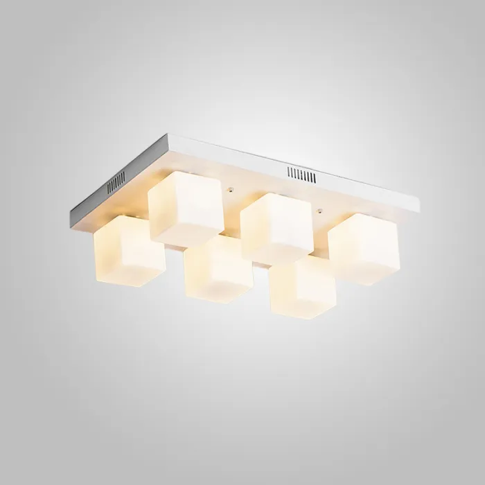 Подвесная люстра BOARD CUBE L6 White от ImperiumLoft