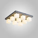 Подвесная люстра BOARD CUBE L9 Grey от ImperiumLoft