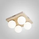 Подвесная люстра BOARD ORB L4 White от ImperiumLoft