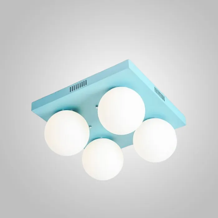 Подвесная люстра BOARD ORB L4 Blue от ImperiumLoft