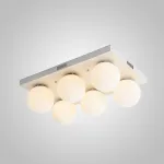 Подвесная люстра BOARD ORB L6 White от ImperiumLoft