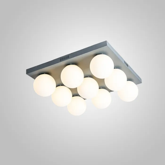 Подвесная люстра BOARD ORB L9 Grey от ImperiumLoft