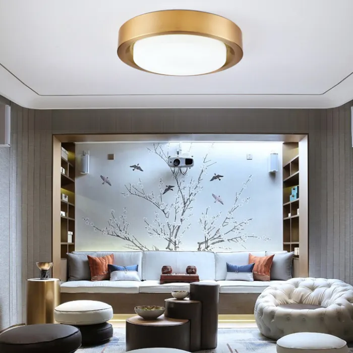 Потолочный светильник BUTTON GOLD D32 от ImperiumLoft