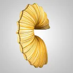 Настенный светильник Aqua Creation Lighting H69 Yellow от ImperiumLoft
