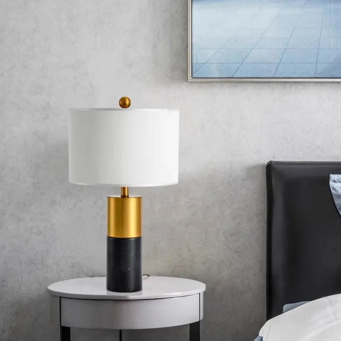 Настольная лампа IMPERIUM Marble White от ImperiumLoft