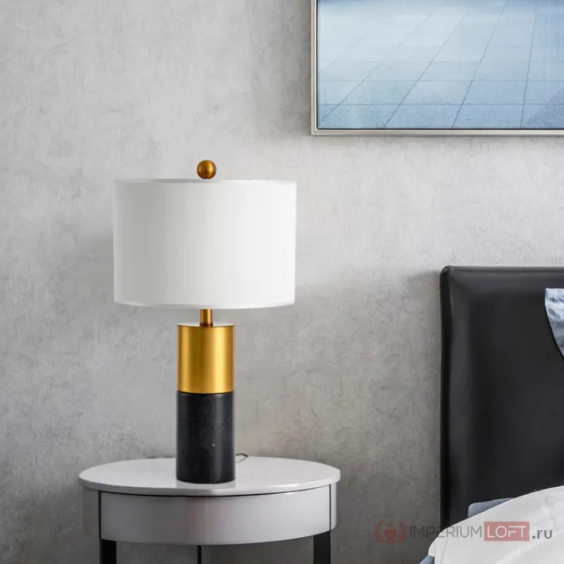 Настольная лампа IMPERIUM Marble Black от ImperiumLoft