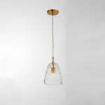 Подвесной светильник CAMPANULE D21,5 Transparent