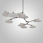 Люстра на штанге DISCS D158 Black
